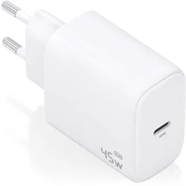 Aisens Cargador GaN A110-0969 USB-C 45W Blanco